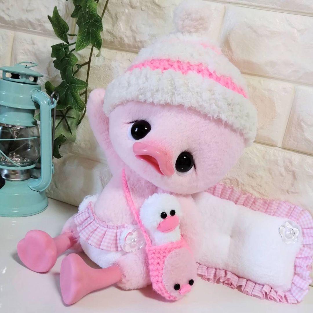 ぬいぐるみ✽アートドール✽手足可動ぴっぴちゃん✽超特大サイズ