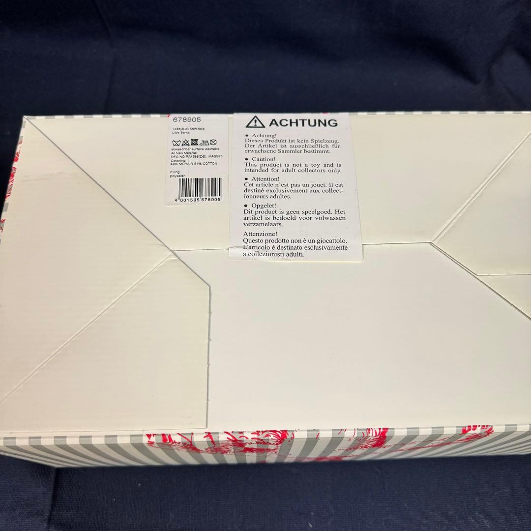 137-68 限定品 シュタイフ 2020 リトルサンタ ピンク テディベア