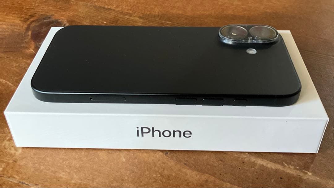 iPhone16 128gb ブラック Apple購入残債なし