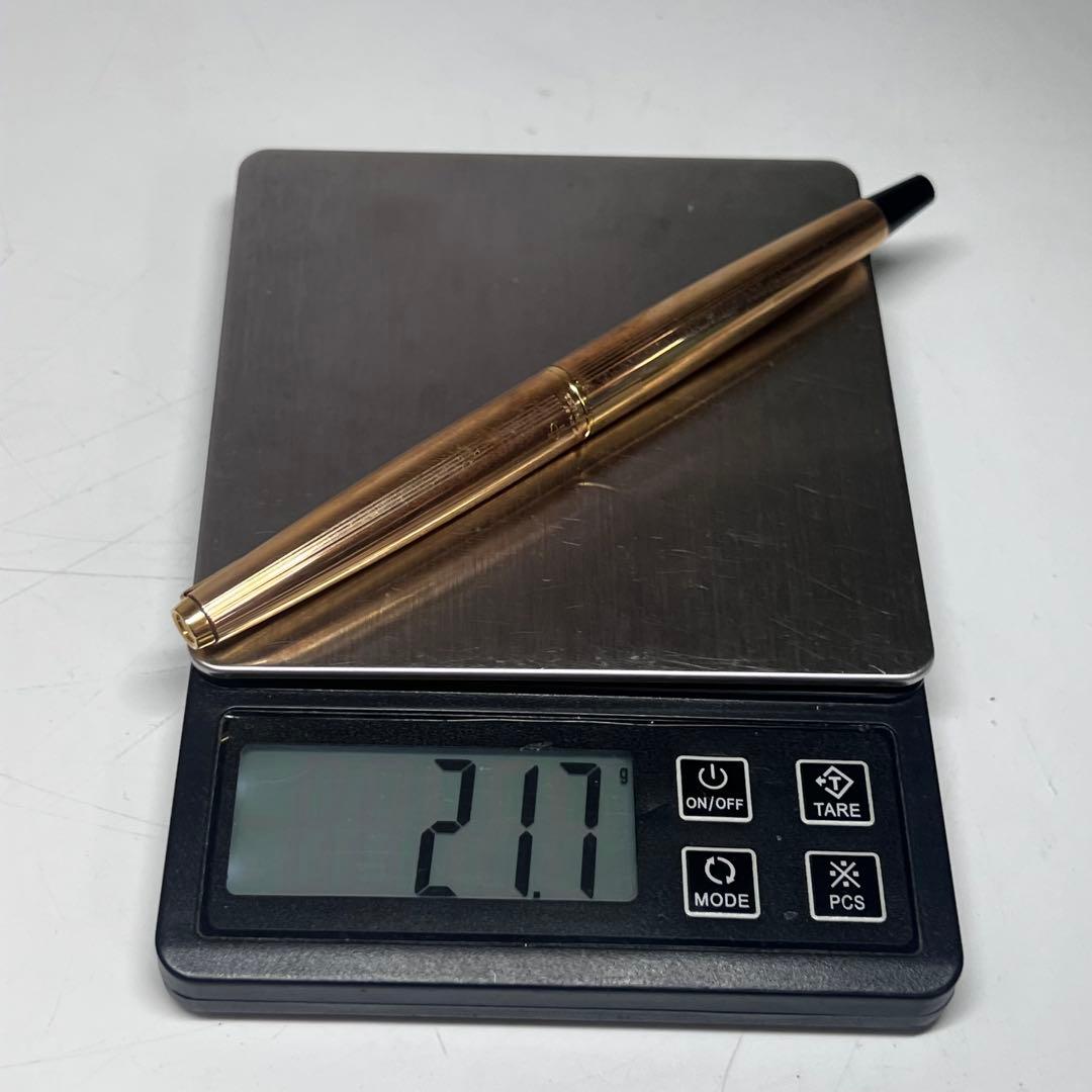 PARKER パーカー 45 万年筆 ゴールドボディー 12K