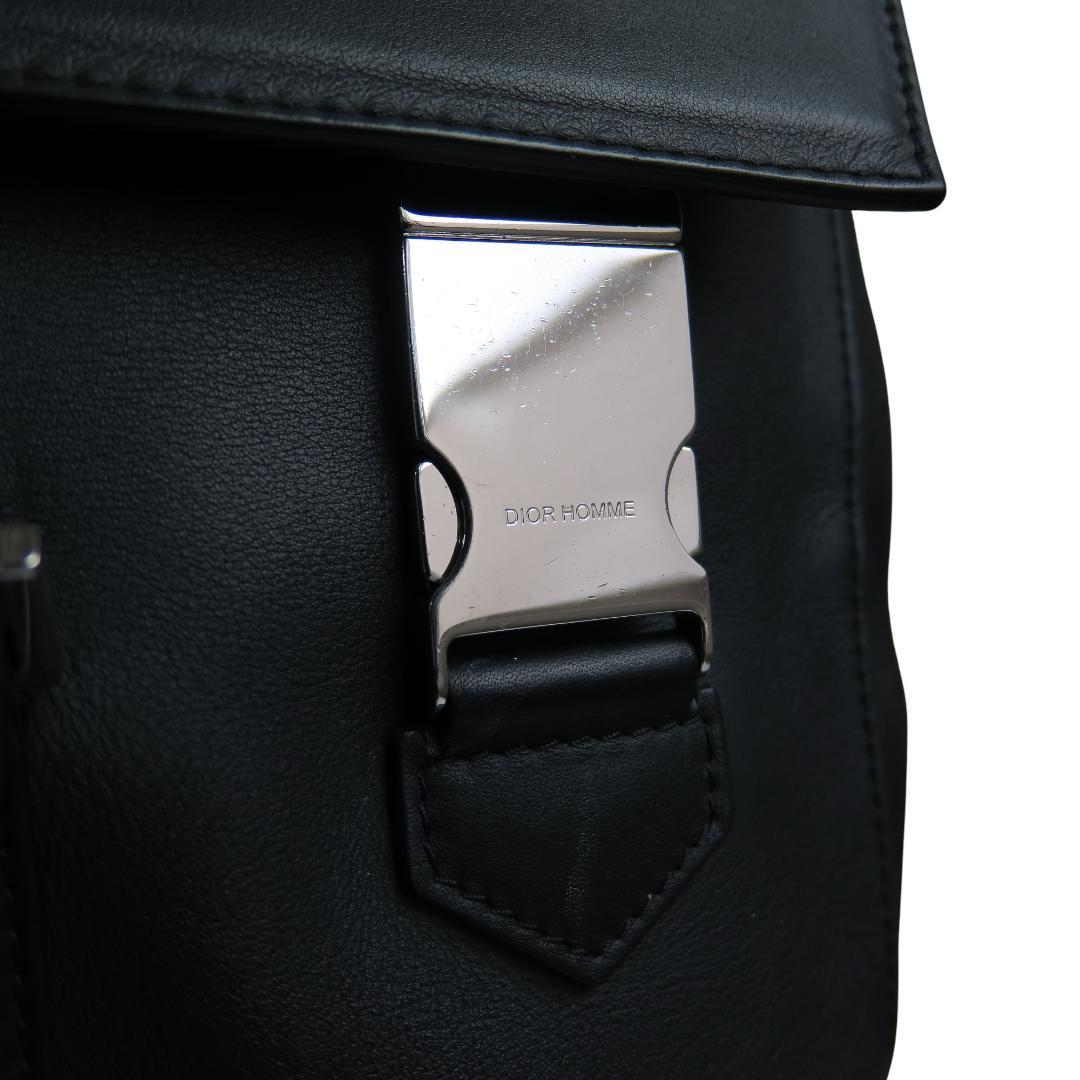 【ディオールオム】ビジネスバッグ ハンドバッグ ブラック 10-BO-0163