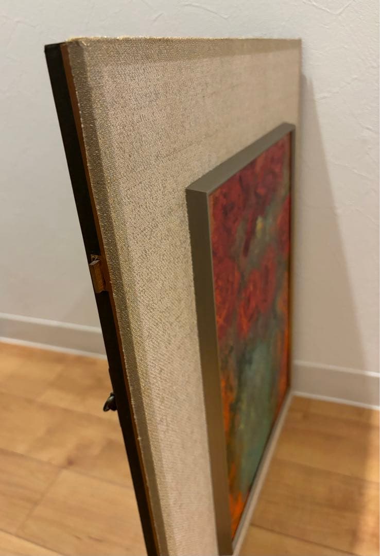 油彩 4号 青山義雄 ばら 淀画廊 国画会 直筆サイン 師マティス 油絵 絵画