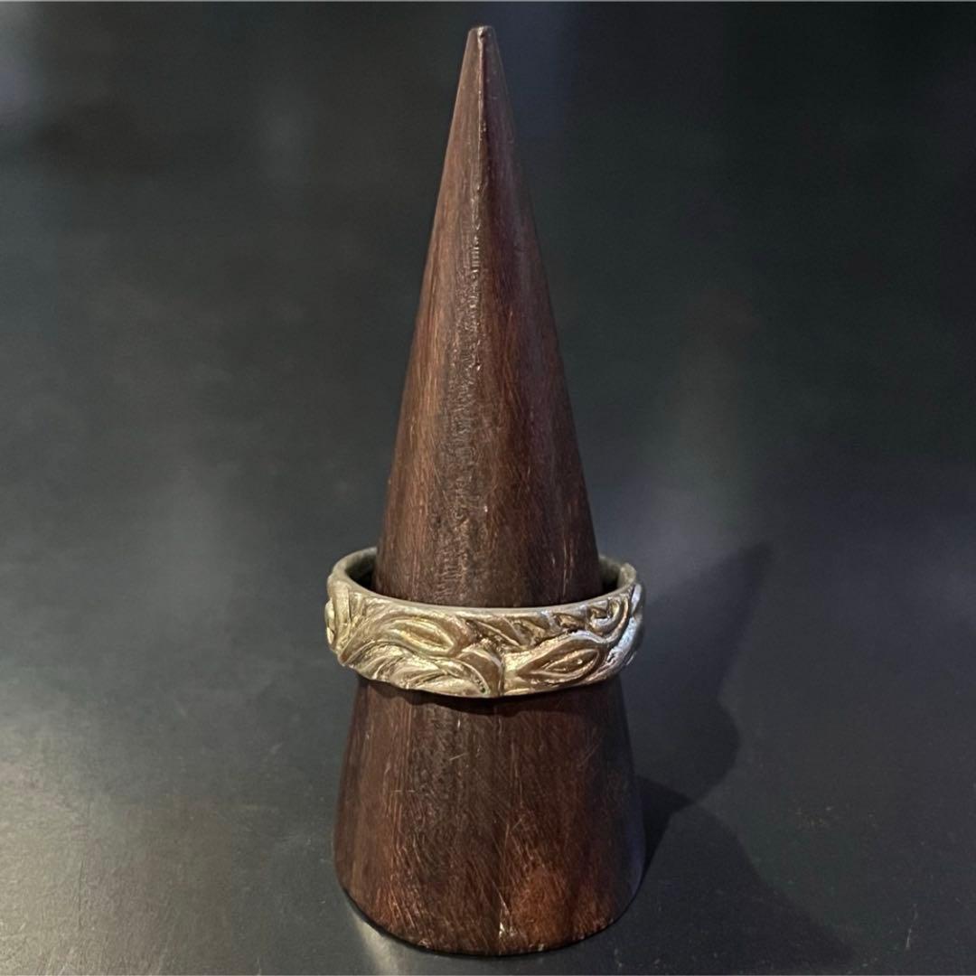 USA MADE SILVER925 SWIRL RING/シルバー/リング