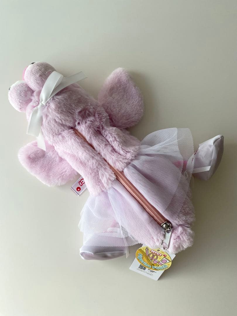 ラスト1点！新品 ニキ NICI ハチドリ　バレリーナ　ペンケース　ぬいぐるみ