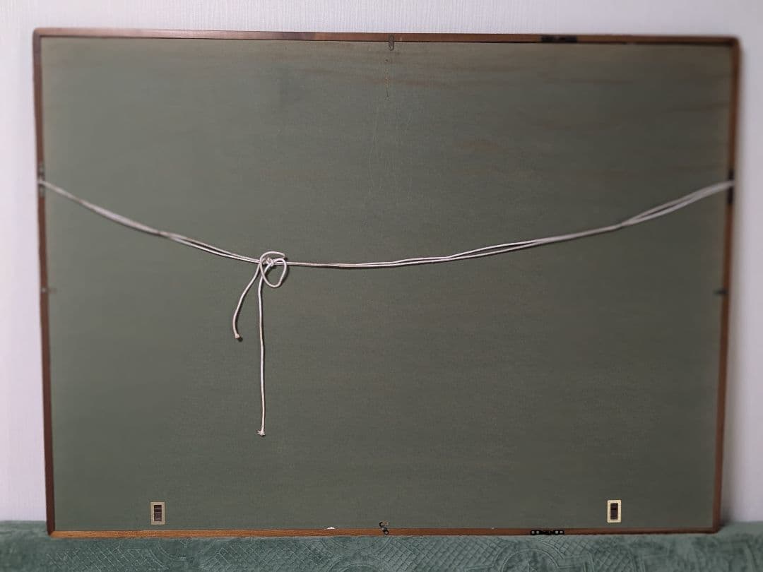 黒木郁朝　版画「風の笛」