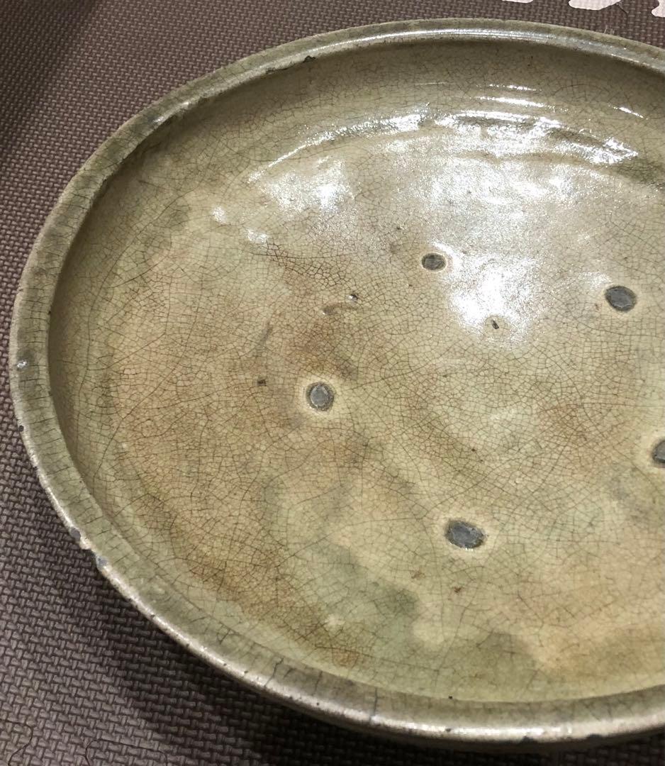 石皿。古瀬戸 。大皿。骨董品。古美術。希少品。舊家藏出。江戸時代