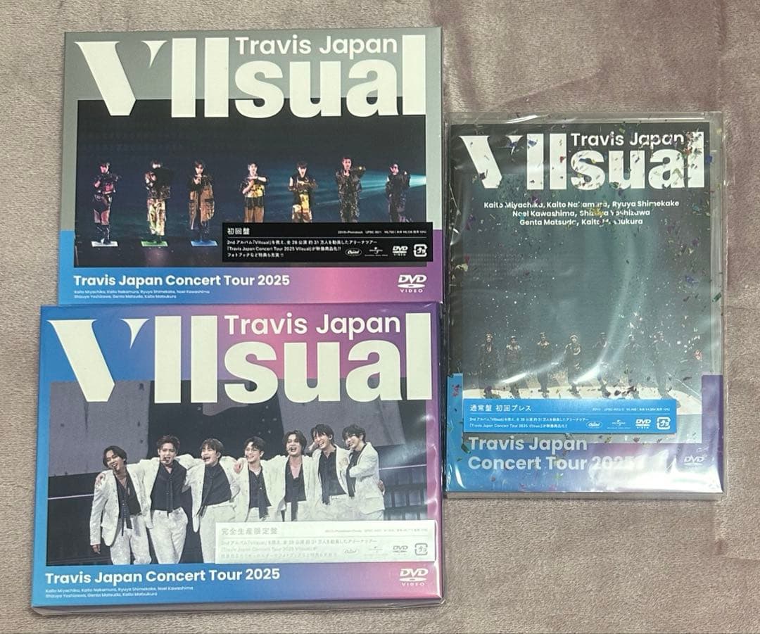 ※最終値下げ※travisjapan VIIsual DVD 3種セット