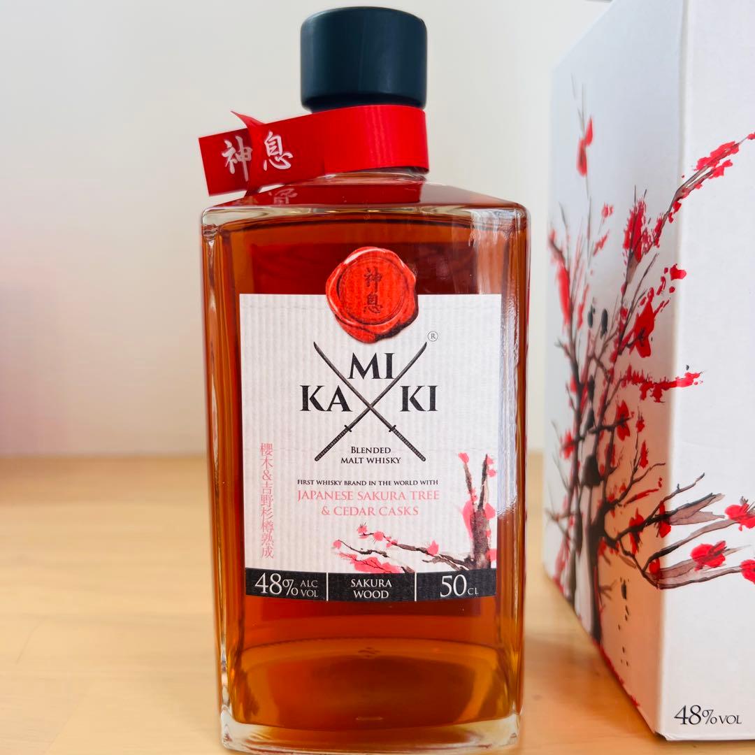 《超希少品》神息 KAMIKI 桜ウッド ウイスキー