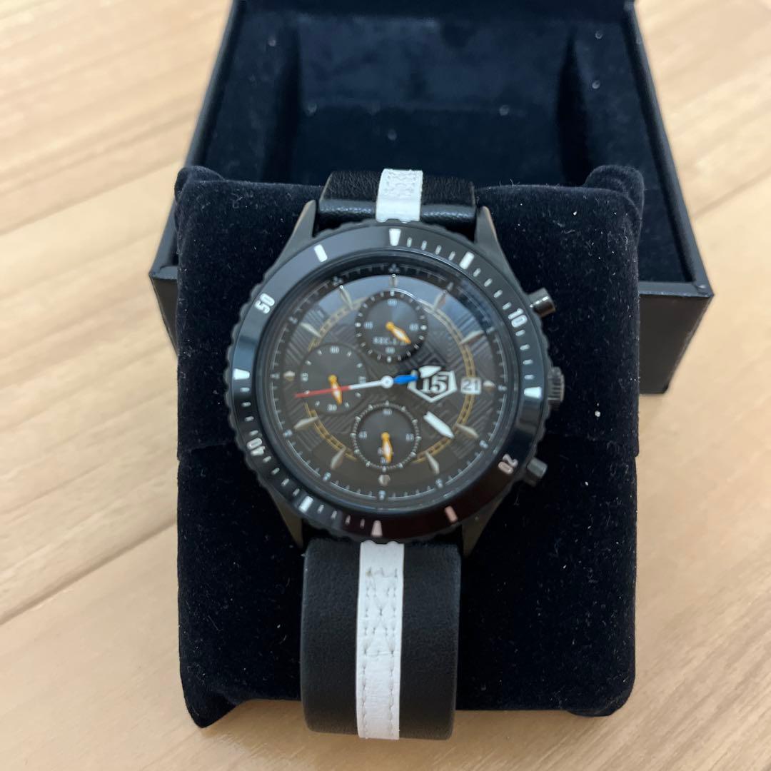 BLEACHコラボ ブラックラバーベルト時計