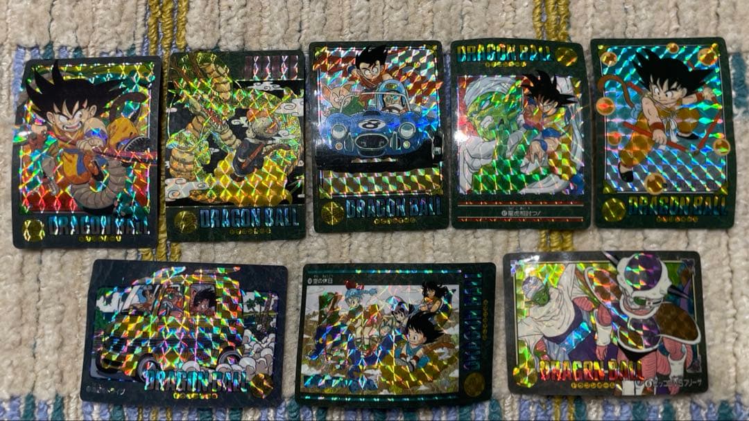 【週末価格】ドラゴンボール　カードダス　ビジュアルアドベンチャー　8枚