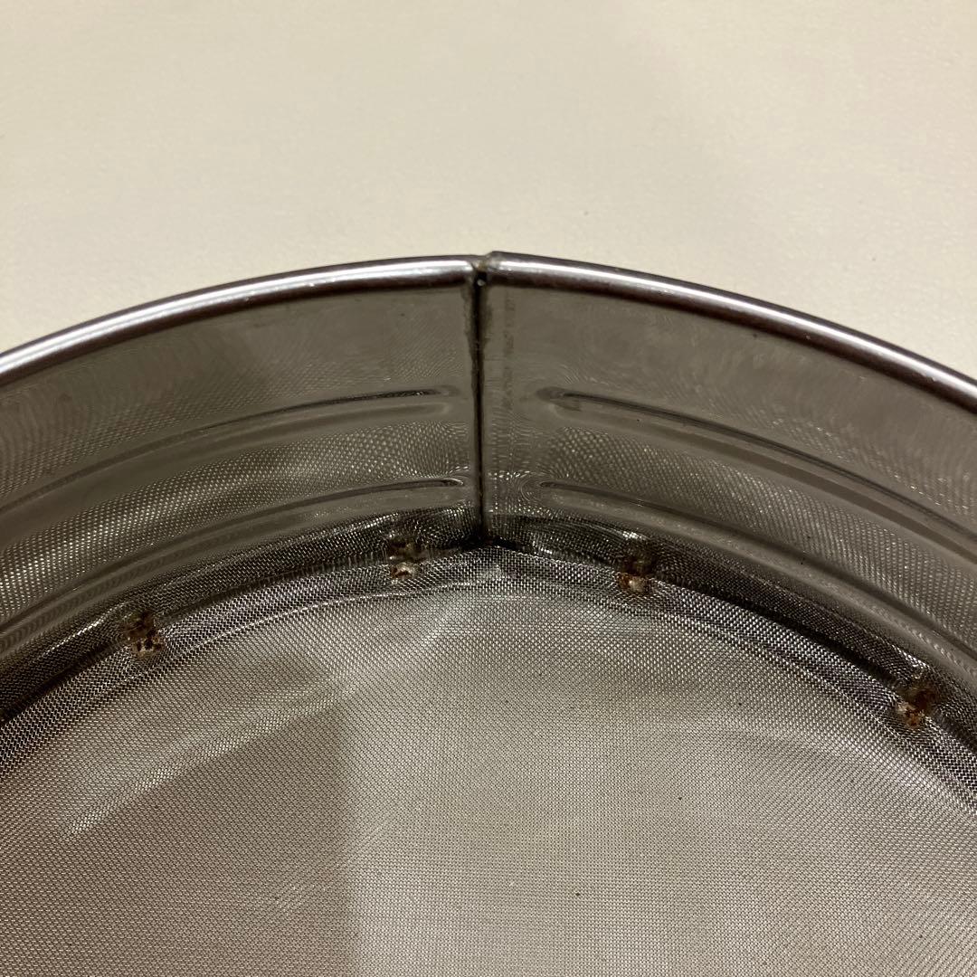 灰篩　3個セット　『六方式灰篩　細目　中目　荒目』　ステンレス製　茶道具