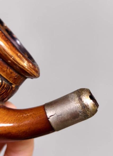 ヨーロッパ製 ヴィンテージメアシュームパイプ（海泡石パイプ）