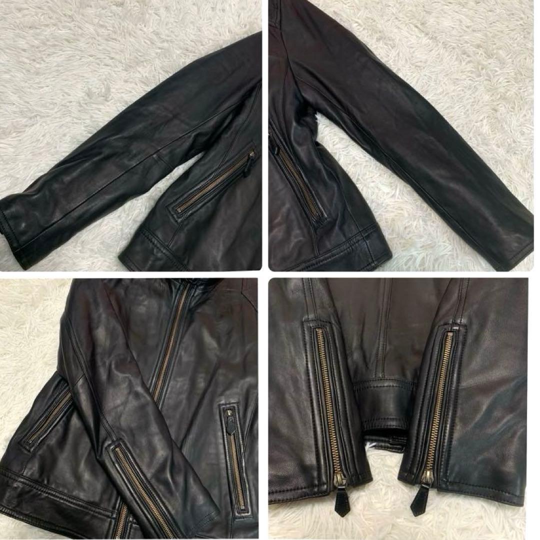 専用♡L◆BURBERRY BLACKLABEL【羊革◆ライダース】キルティング