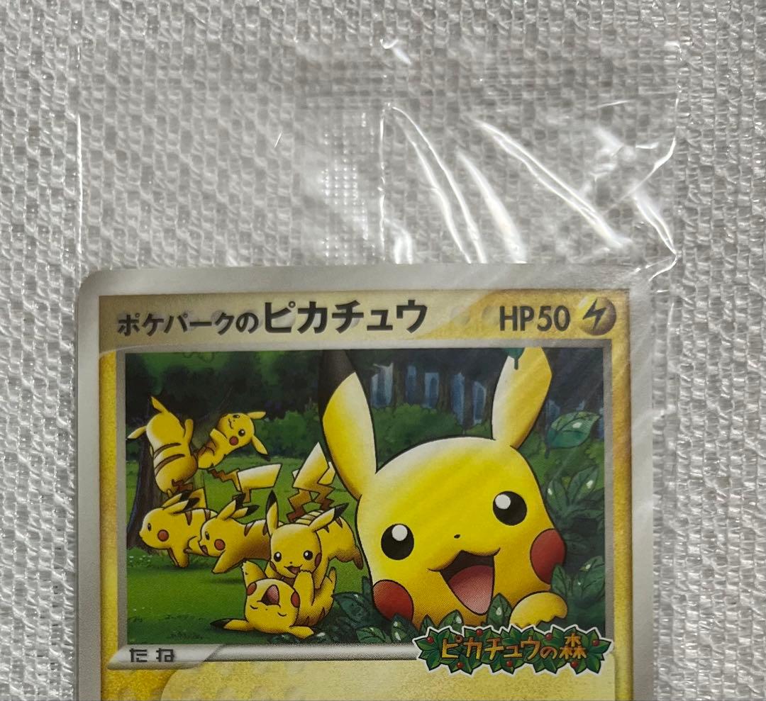ポケパークのピカチュウ　未開封　プロモ ポケモンカード　ポケパーク　ピカチュウ
