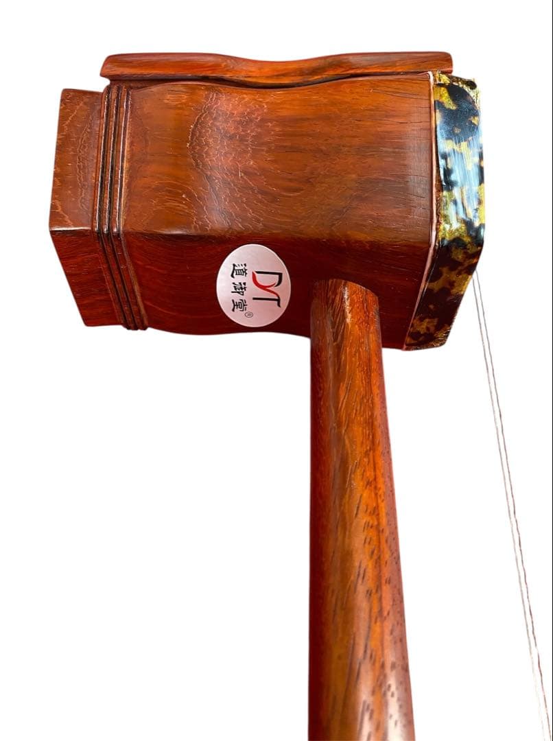 二胡 紅木 蛇皮 セミハードケースセット