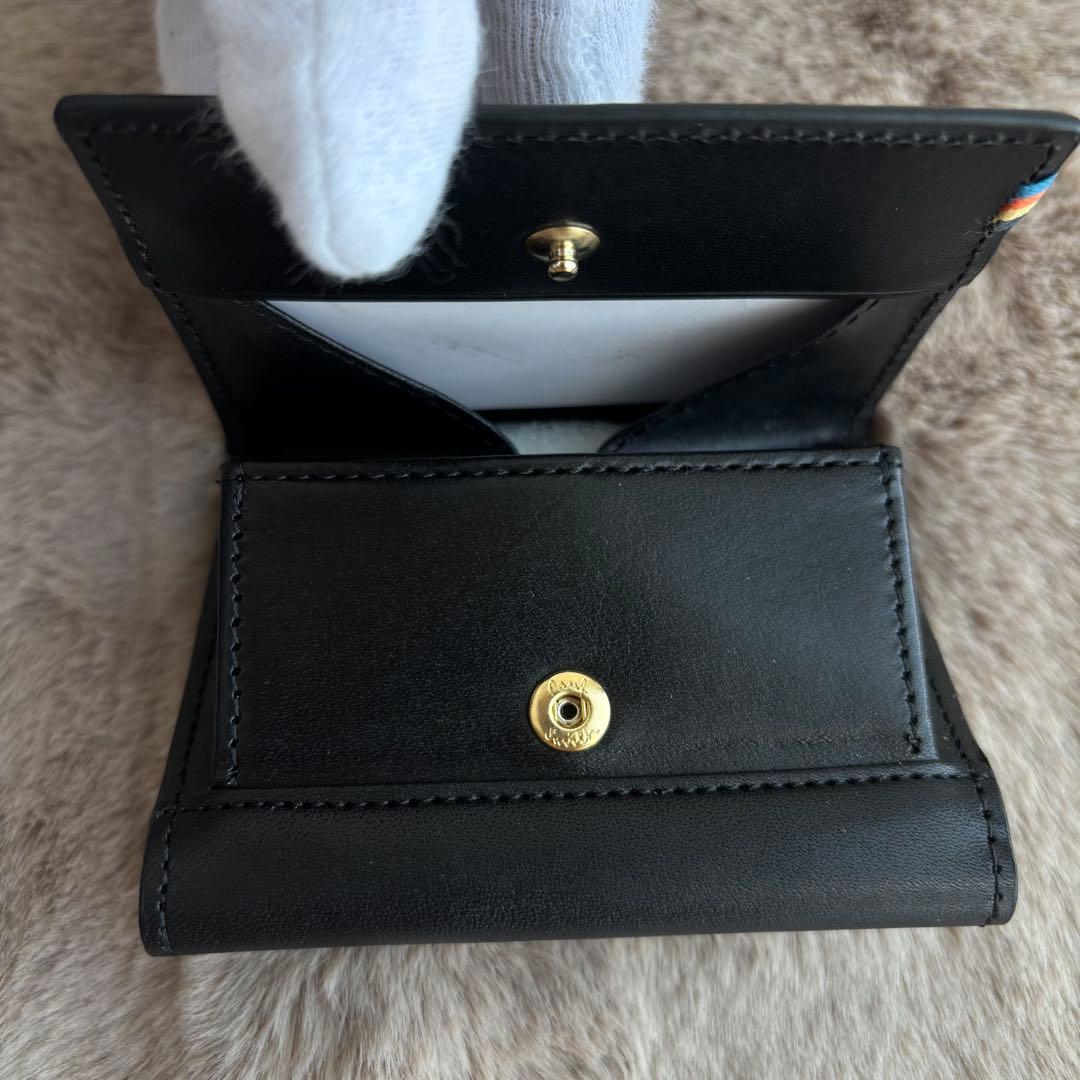 ★新品未使用　ポールスミス 黒 レザーケース　牛革