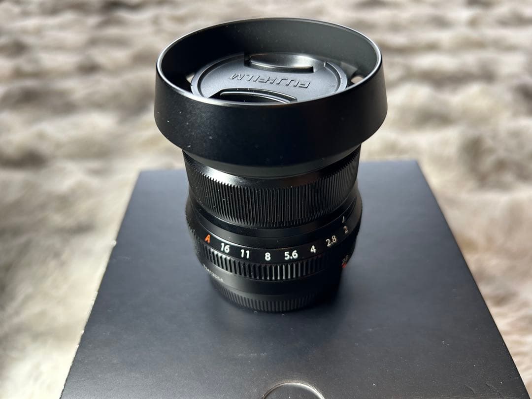 XF23mm F2 R WR 純正別売レンズフード付き