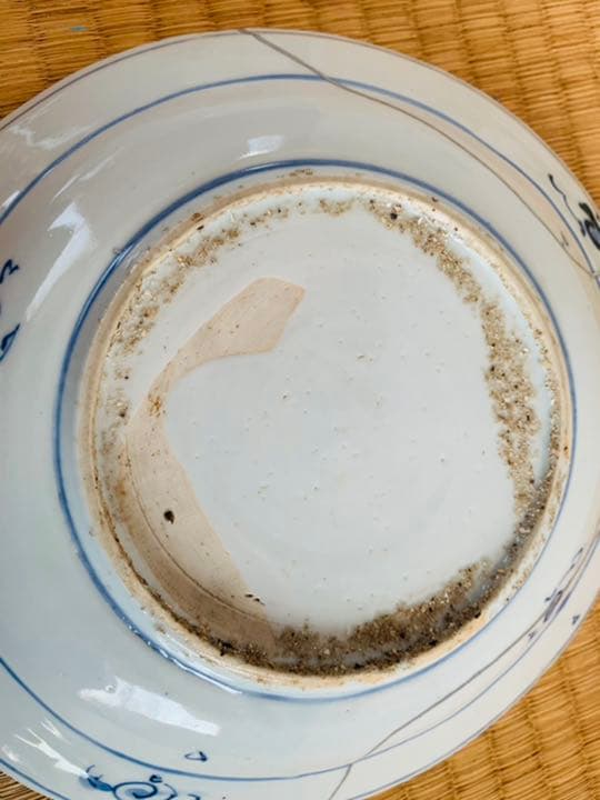 中国明時代染付7寸お皿2点