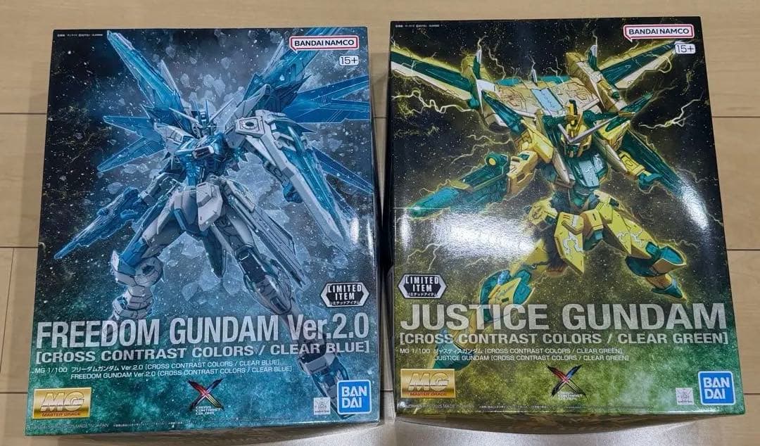 MG フリーダム ジャスティス　CROSS CONTRAST COLORS
