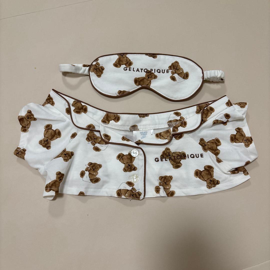 ラボット ジェラートピケコラボウェア クマ パジャマ