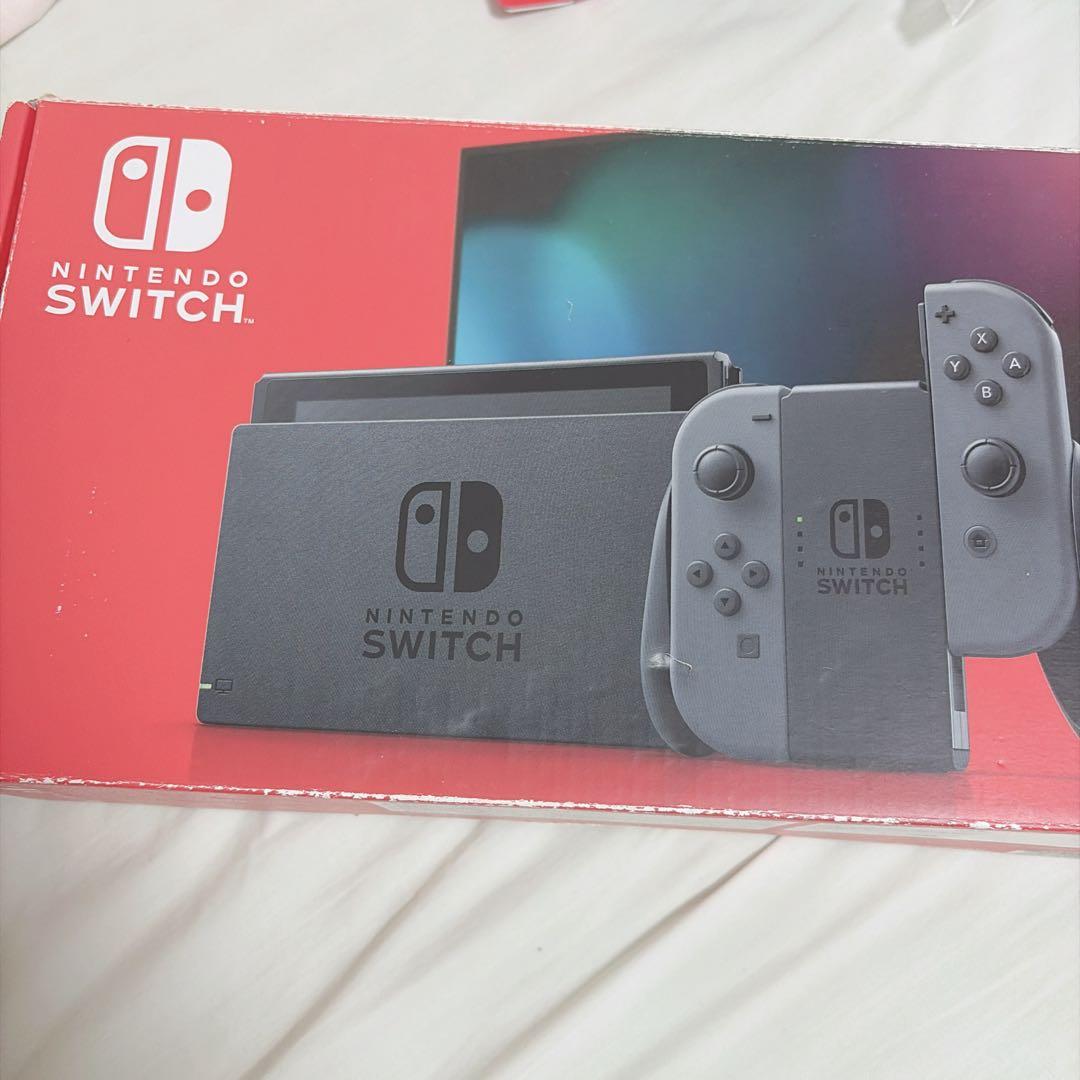 Nintendo Switch グレー 本体 + プロコン（白）