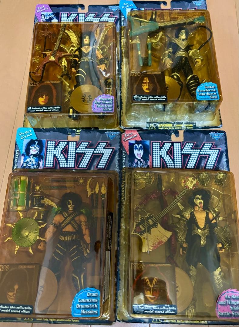 KISS マクファーレントイズ ウルトラアクションフィギュア セット