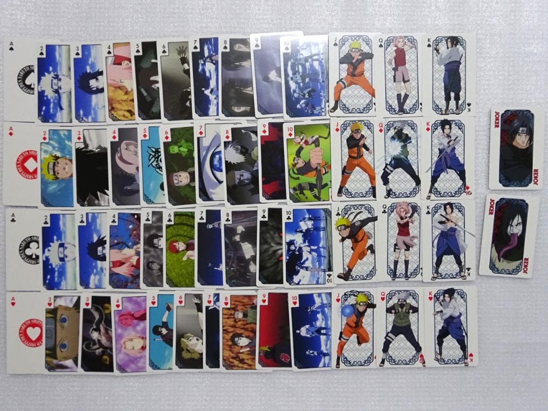 NARUTO トランプ ぴえろ30周年 カード