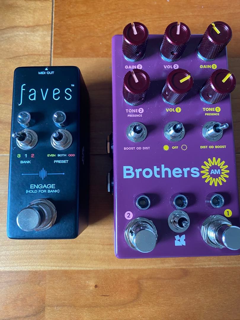 Chase Bliss Brothers AM, Faves 専用MIDIセット