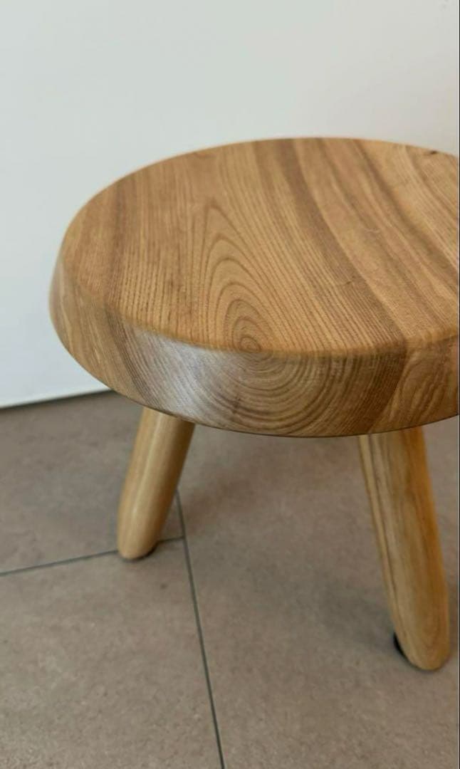 【新品・未使用】ベルジェスツール　カッシーナ　ナチュラル