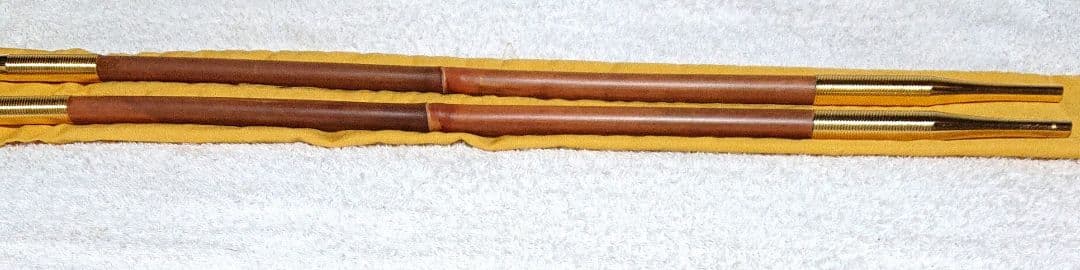 茶道具 如心斎好煙管壱双A447