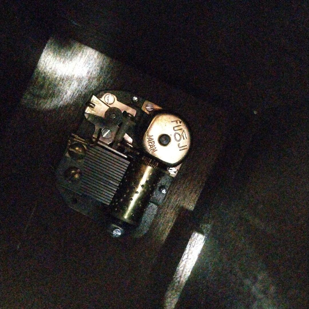 昭和レトロ　ヴィンテージ　和箪笥　小物入れ　オルゴール　木製