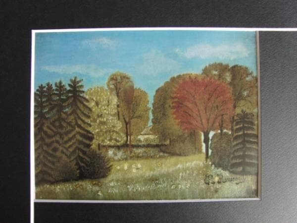 Henri Rousseau、Coin de Parc、海外版超希少レゾネ