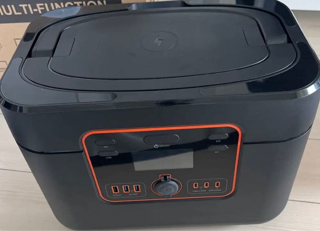 アウトドア充電式ポータブルインバーター　発電所　1200w 新品PSEマークあり