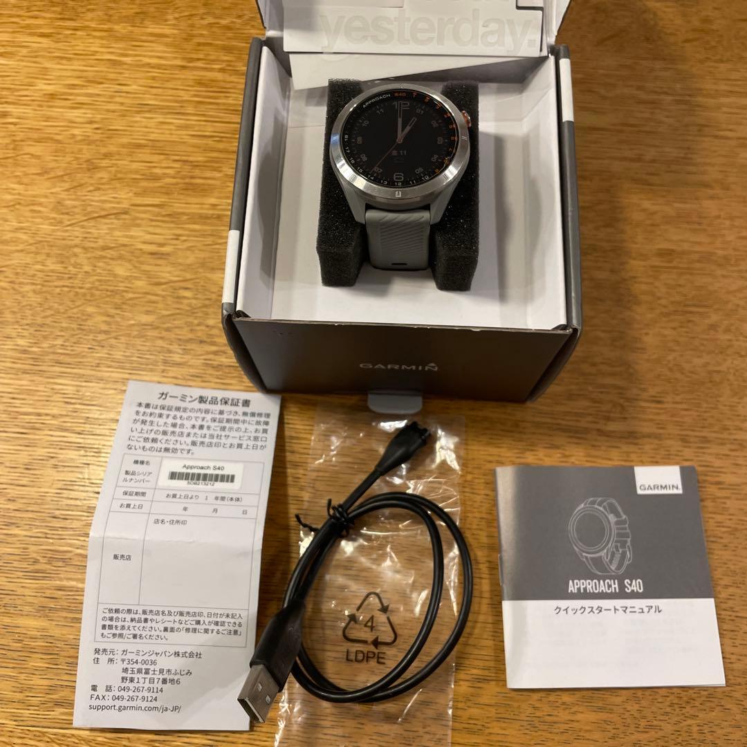 GARMIN APPROACH S40 ゴルフ