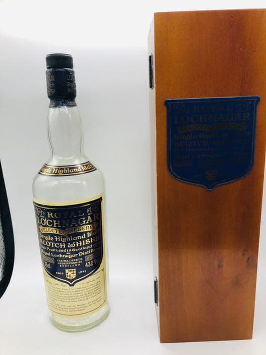  LOCHNAGAR Selected reserve 空瓶・空箱