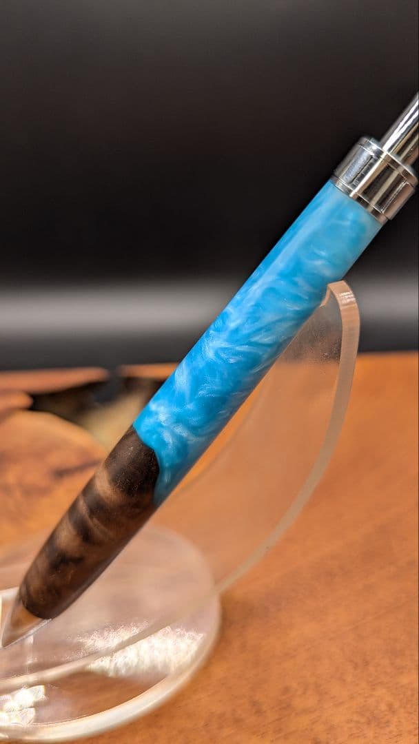 613ハイブリッドウッド　レジンウッド　木軸シャーペン　ボールペン