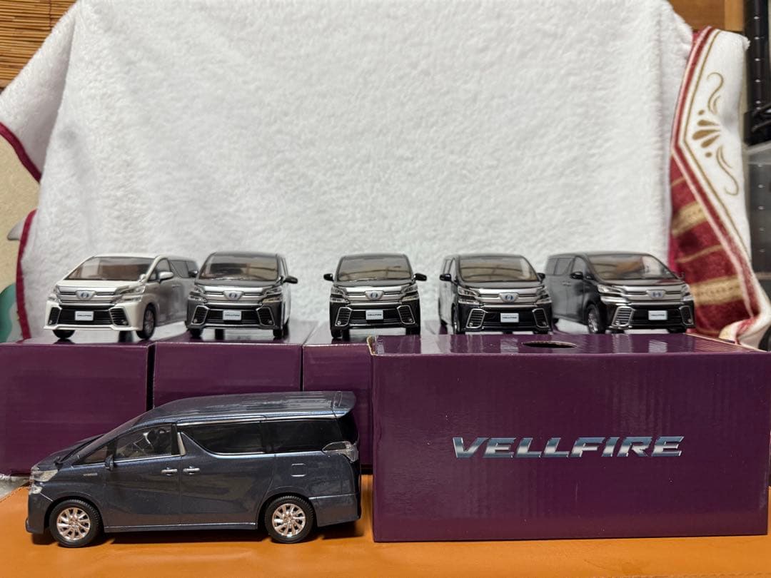 トヨタ ヴェルファイア 前期 カラーサンプル コンプリート