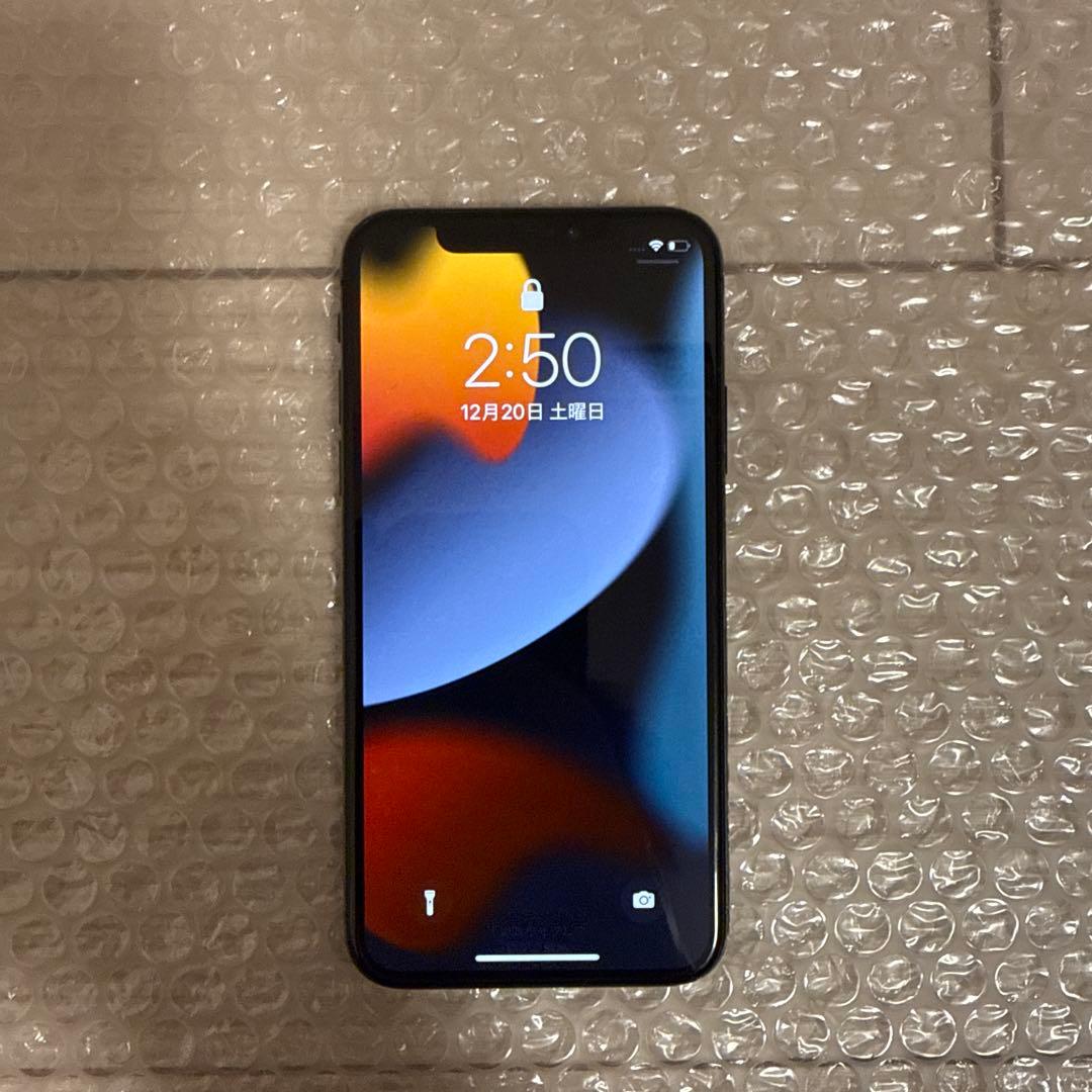 【背面割れあり】iPhoneX 256GB
