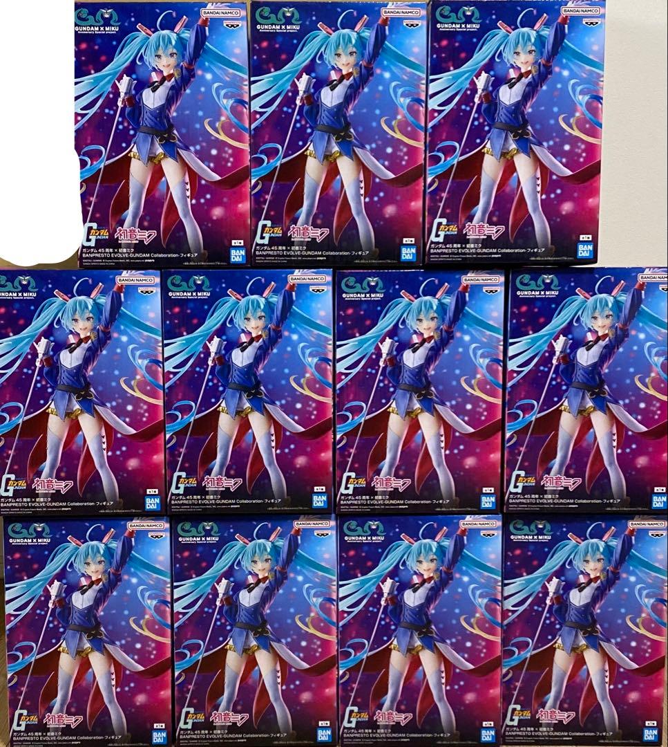 初音ミク　フィギュア　BPEVガンダム　コラボ 11体セット　まとめ売り