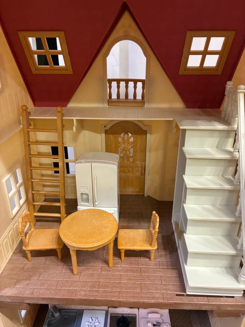 【まとめ売り】シルバニアファミリー　赤い屋根の大きなお家 など