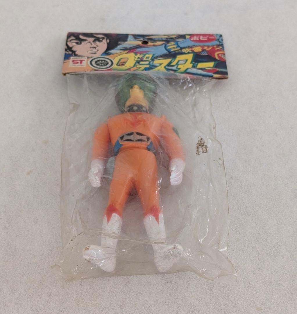 レトロ 当時物 未開封 ゼロテスター ソフビ 吹雪シン 面取れソフビ ポピー