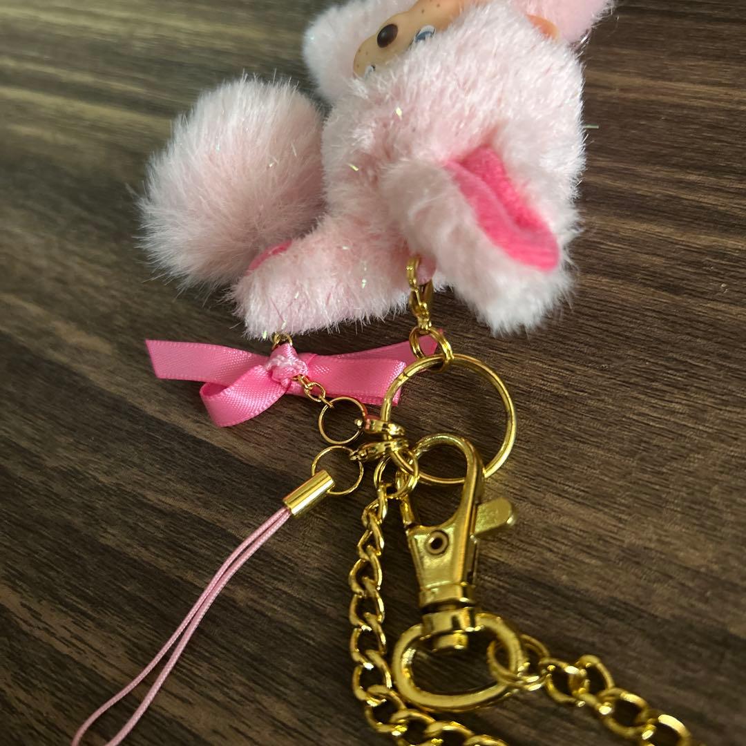 モンチッチ　チムたん　レア　キラキラ　ぬいぐるみ　ストラップ　キーホルダー
