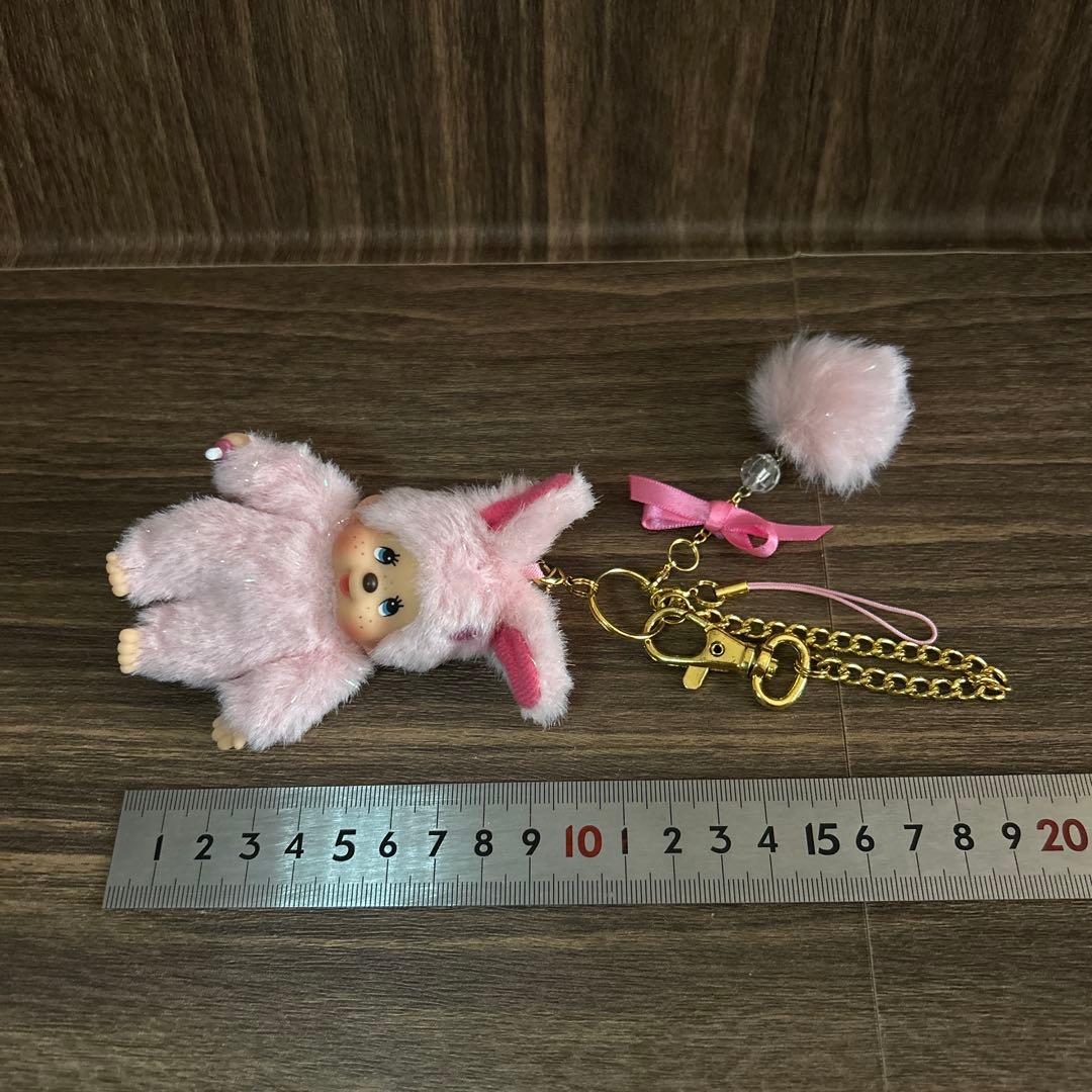 モンチッチ　チムたん　レア　キラキラ　ぬいぐるみ　ストラップ　キーホルダー