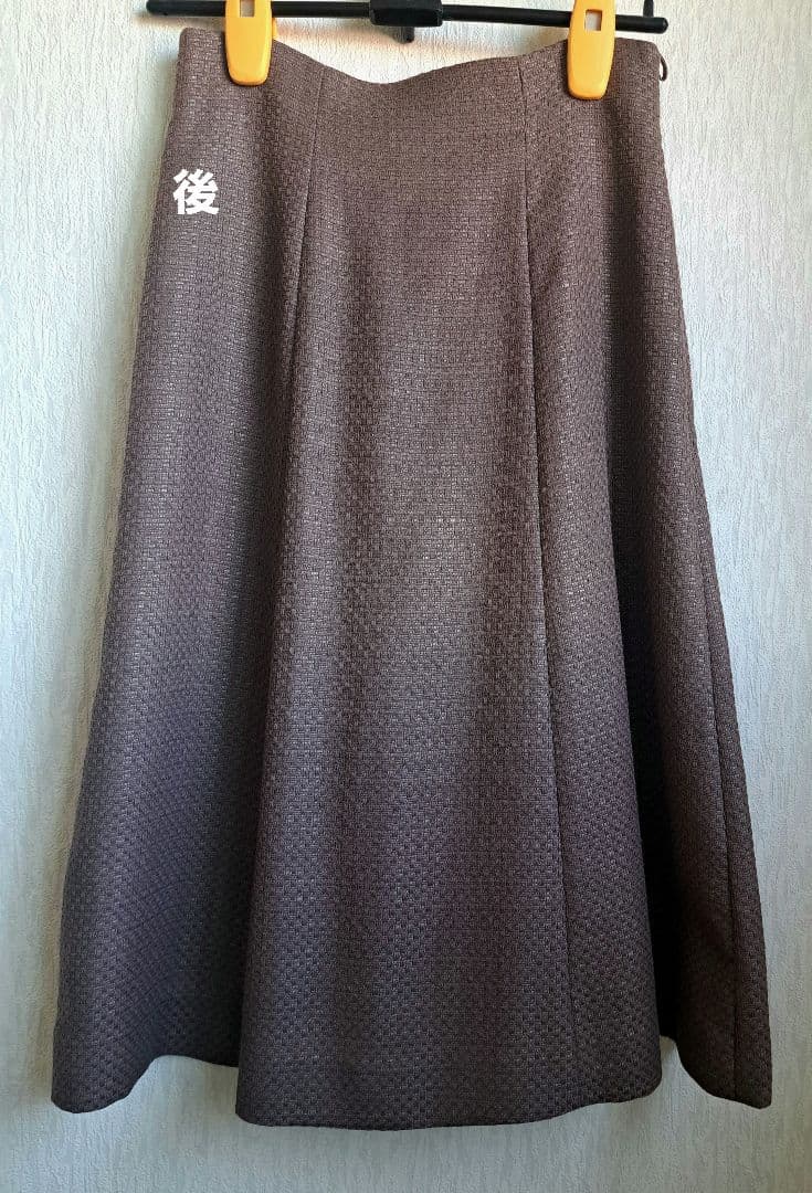 フェラガモスカート サイドファスナー