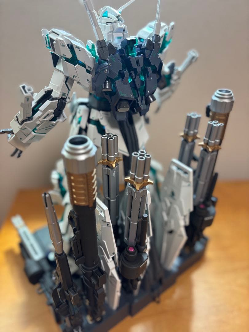 専用出品 PG 1/60 ユニコーンガンダム1号機　最終決戦仕様　LED 完成品