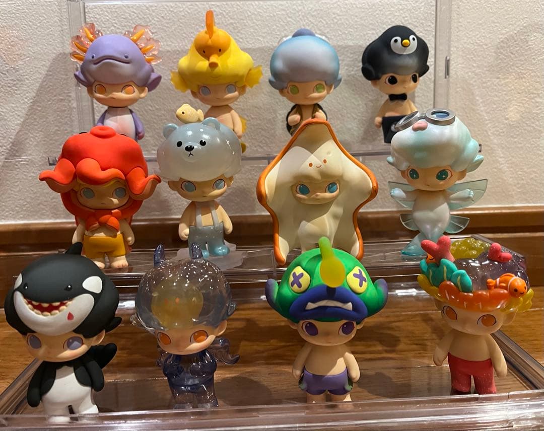 dimoo フィギュア　アクアリウム　シリーズ　全セット