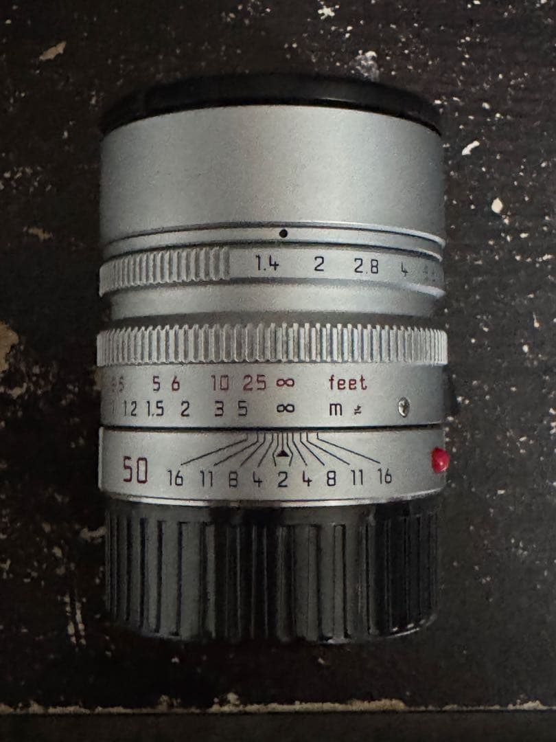 LEICA SUMMILUX-M 50mm F1.4 ASPH E46 シルバー