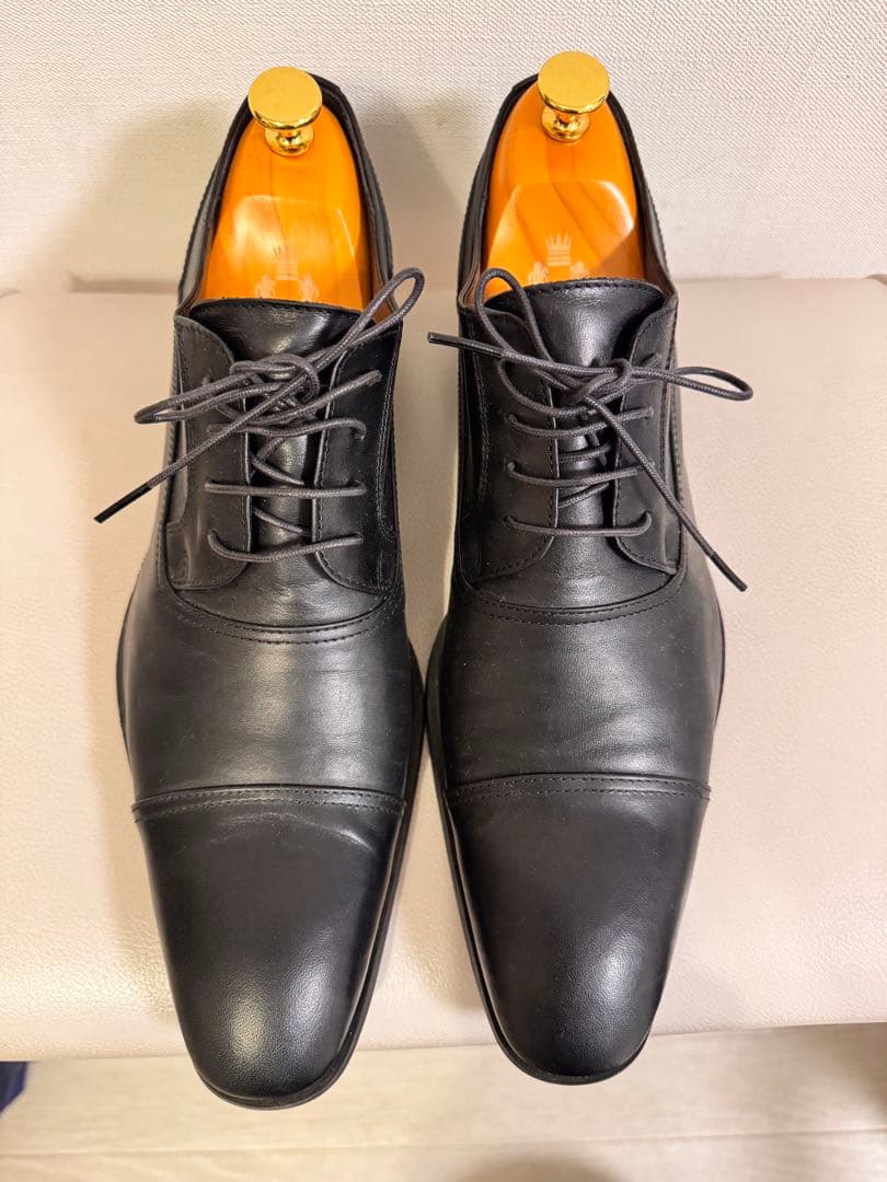 【美品】フープディドゥ　ストレートチップ　シューズ　栃木レザー　26.5cm