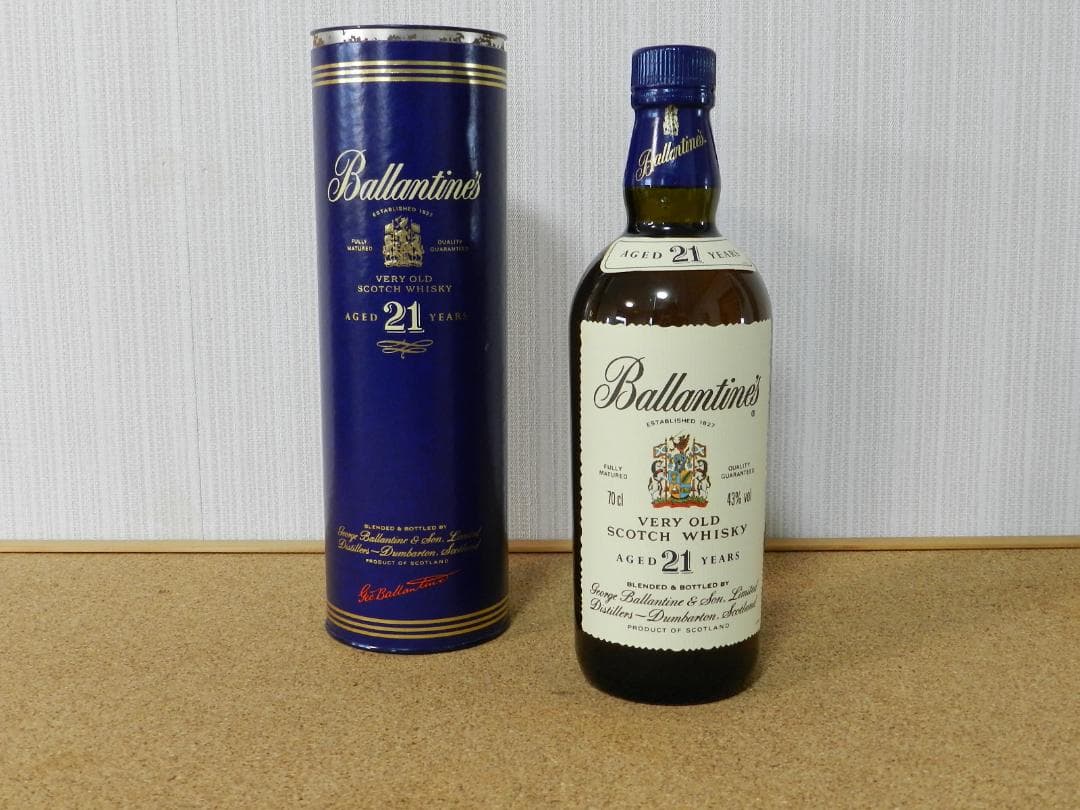 Ballantine's 21年 スコッチウイスキー 70cl 43%