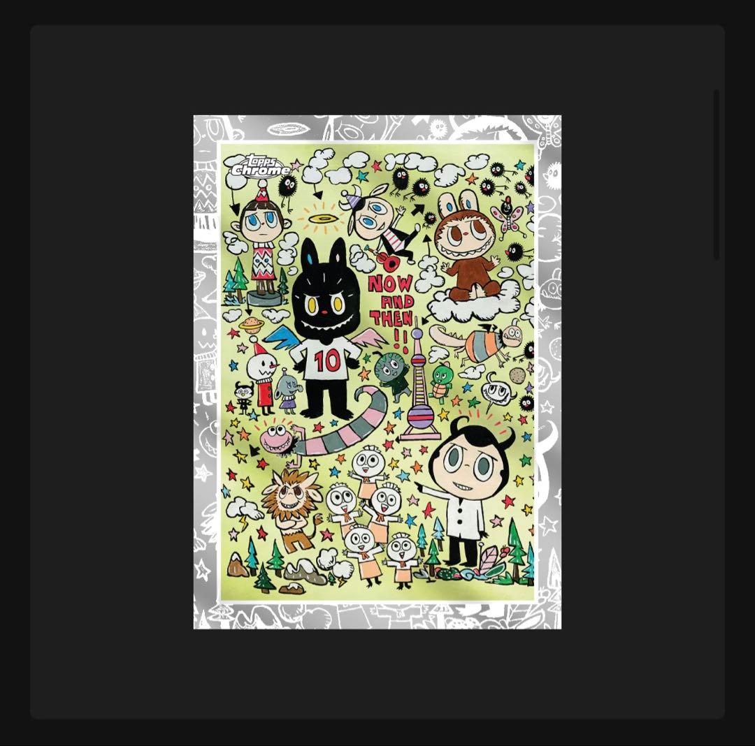 2025 Topps Chrome Labubu 1box 新品・未開封